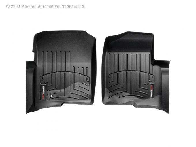 Weathertech 4414361, Floor Liner, DigitalFit (R), Molded Fit, Raised Channels With A Lower Reservoir, Black, High-Density Tri-Extruded Material, 2 Piece