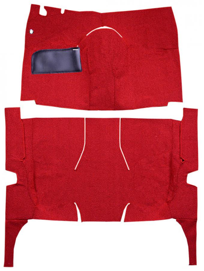 ACC 1958 Ford Fairlane 4DR Hardtop Power Seats Cut & Sewn Loop Carpet