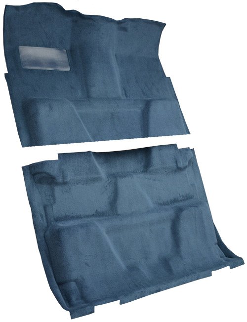 1953-1956 Ford F-100 Loop Carpet Kit - Regular Cab, 2WD, Auto/3spd - Molded Fit By Auto Custom Carpets Inc.