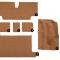 ACC 1973-1975 Chevrolet Corvette Roadster Rear without Pad Loop Carpet