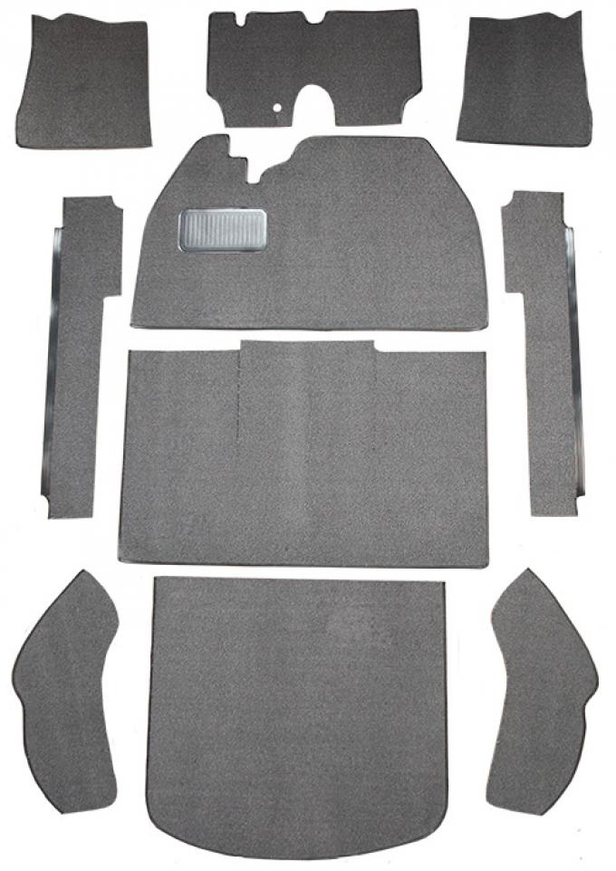 ACC 1950-1973 Volkswagen Beetle 2DR Sedan Flat Front Loop Carpet