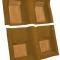 ACC 1969 Ford Mustang Mach I with 4 Medium Saddle Inserts Fastback Nylon Carpet