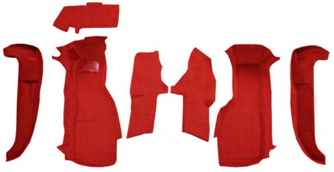 ACC 1994-1996 Chevrolet Corvette Front Set without Door Panels Cutpile Carpet