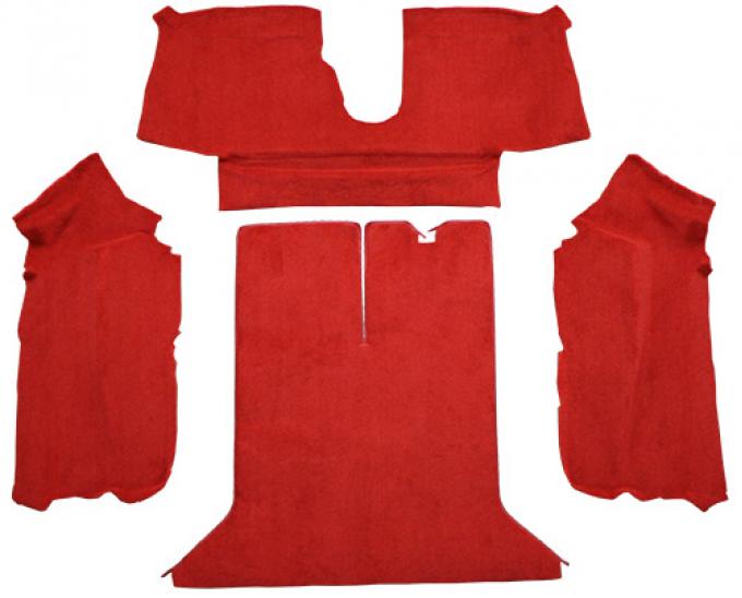 ACC 1992-1993 Chevrolet Corvette Coupe with 1 Door Latch Rear with Pad Cutpile Carpet