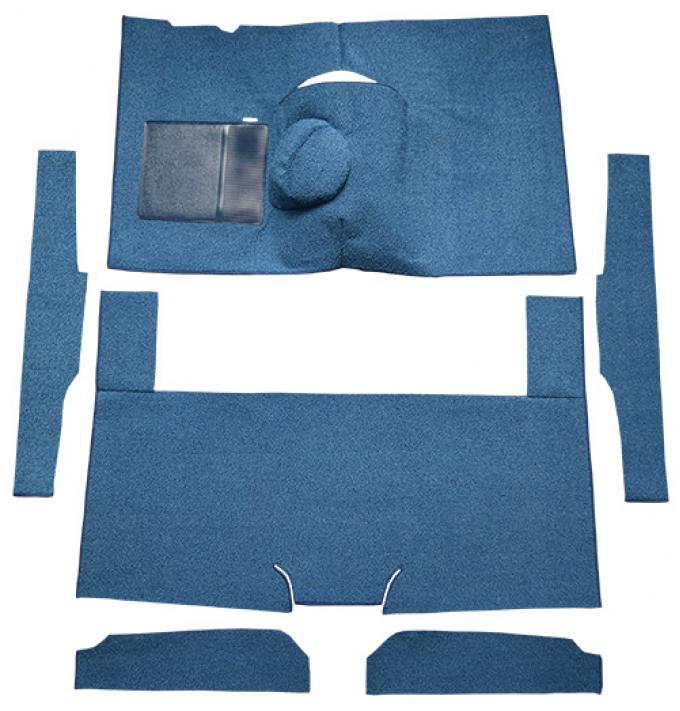 ACC 1960-1965 Mercury Comet 2DR Sedan 4spd Bench Seat 6 Cylinder Cut & Sewn Loop Carpet