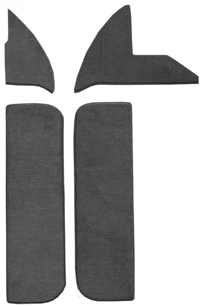 ACC 1986 Dodge W350 Door & Kick Panel Inserts with Cardboard Cutpile Carpet