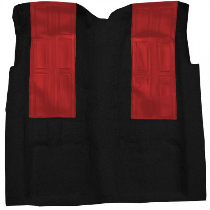 ACC 1972-1973 Mercury Montego GT Auto with 2 Red Inserts Loop Carpet