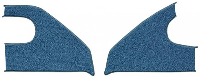 ACC 1967-1972 Chevrolet C20 Pickup Kick Panel Inserts with Cardboard Loop Carpet