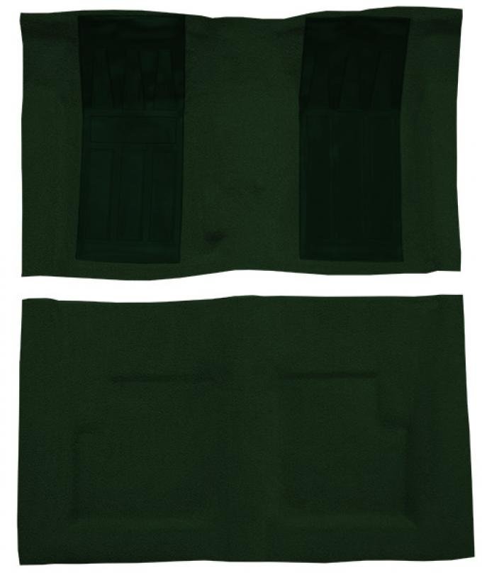 ACC 1969 Ford Torino GT 2DR Convertible 4spd with 2 Dark Green Inserts Loop Carpet