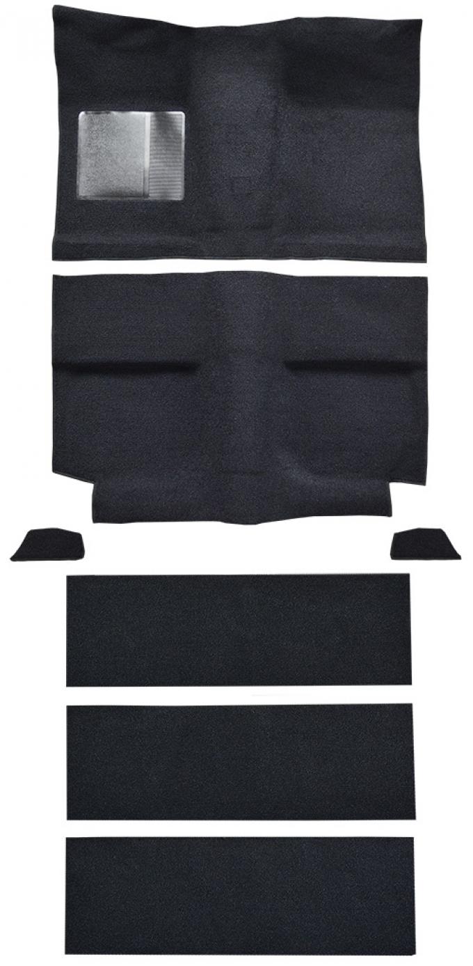 ACC 1964 Ford Mustang Fastback with Folddowns Nylon Carpet