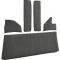 ACC 1955-1958 Chevrolet Truck Rear Cab Wall Door & Kick Panels Loop Carpet
