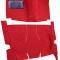 ACC 1958 Ford Fairlane 4DR Hardtop Power Seats Cut & Sewn Loop Carpet