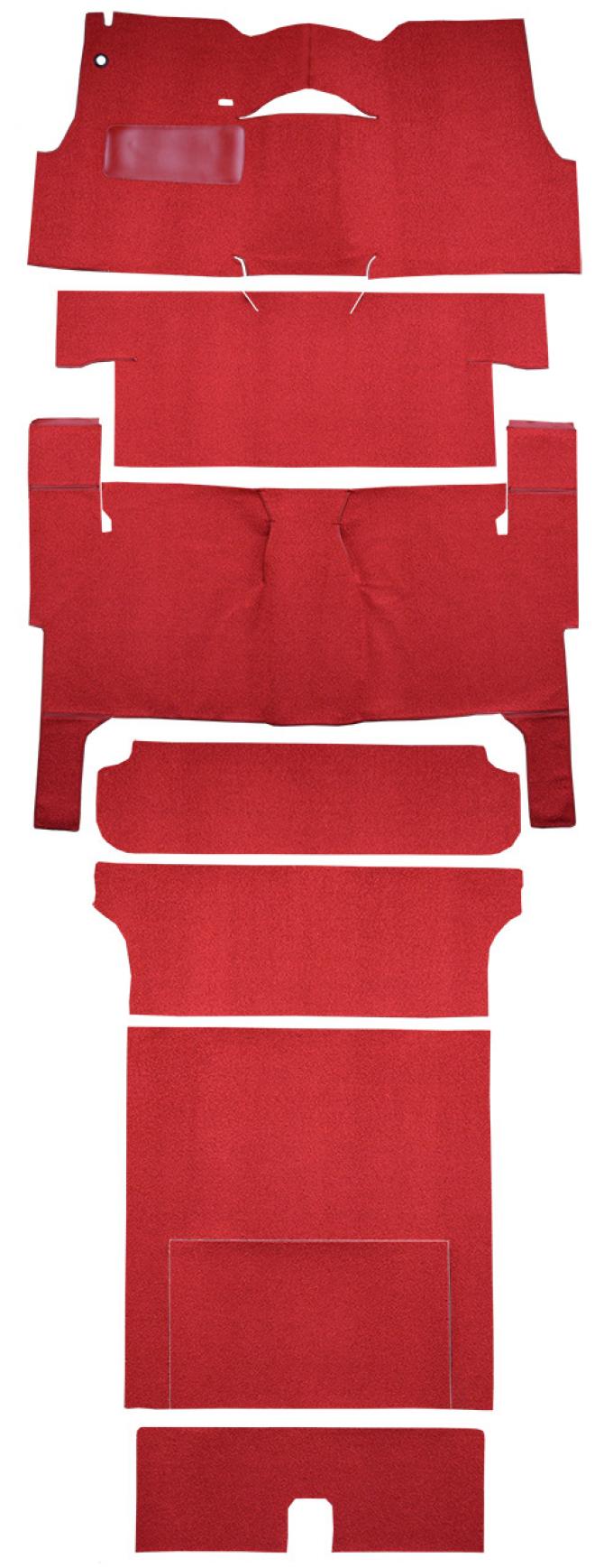 ACC 1956 Chevrolet Two-Ten Series 2DR Wagon Bench Seat Complete Loop Carpet