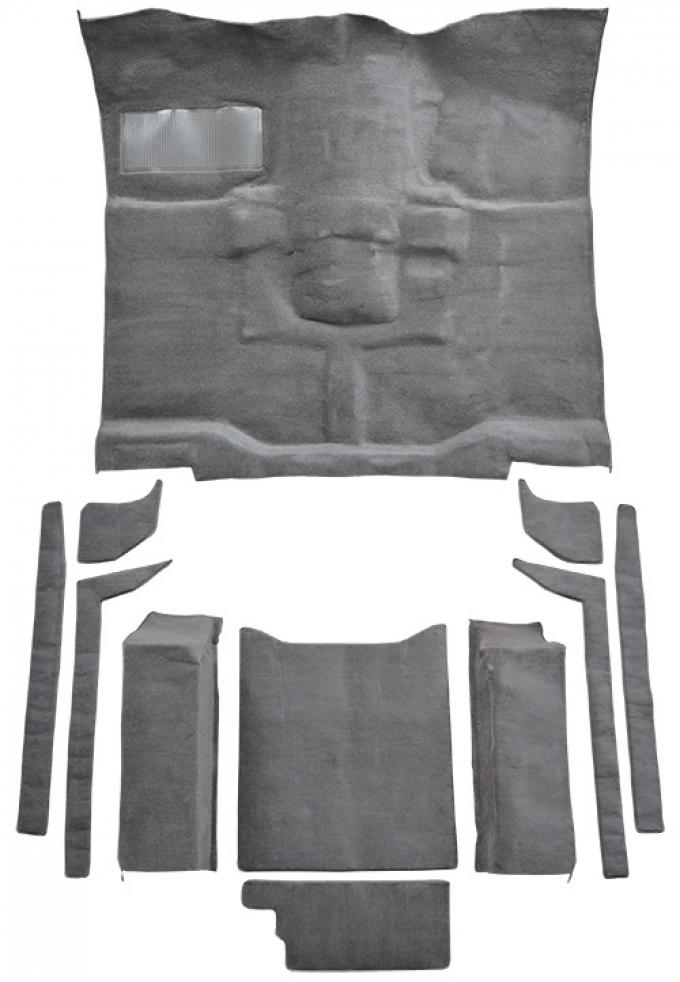 ACC 1987-1995 Jeep Wrangler w/o Rocker Panels Complete Cutpile Carpet