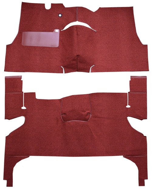 Pontiac Rug ACC 1956-1957 Pontiac Chieftain 4DR Hardtop Loop Carpet | Mr. Floormats