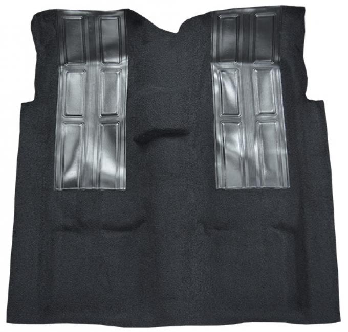 ACC 1972-1973 Ford Ranchero GT 4spd with 2 Black Inserts Loop Carpet