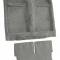 ACC 1989-1994 Geo Metro 2DR Hatchback with Split Rear Seat Complete Cutpile Carpet