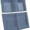 ACC 1969-1970 Ford Ranchero GT Auto with 2 Medium Blue Inserts Loop Carpet