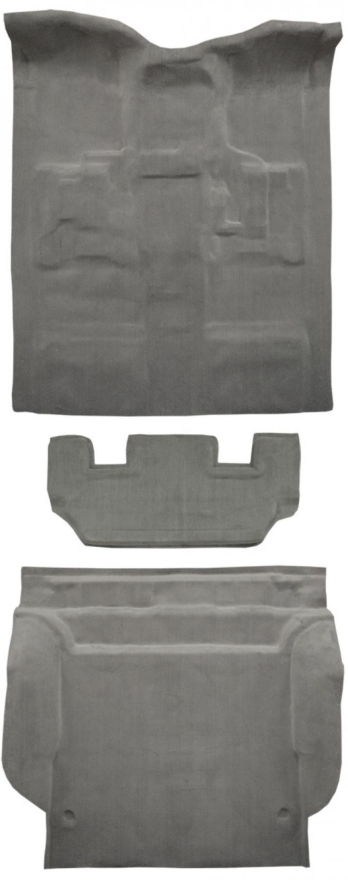 ACC 2011-2014 Chevrolet Tahoe 4DR with 2nd Row Seat Mount Cover Complete Cutpile Carpet